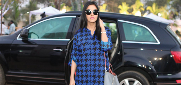 Asin Snapped Arriving For Her Movie Song Shoot