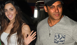 Salman Khan & Kiara Advani Snapped At An Ad Shoot Pictures | nowrunning