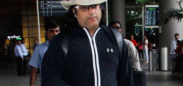 Fardeen Khan snapped at the domestic airport