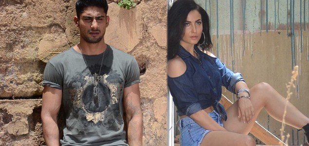 Prateik Babbar and Elli Avram shoot for Rocky S new campaign in Mumbai