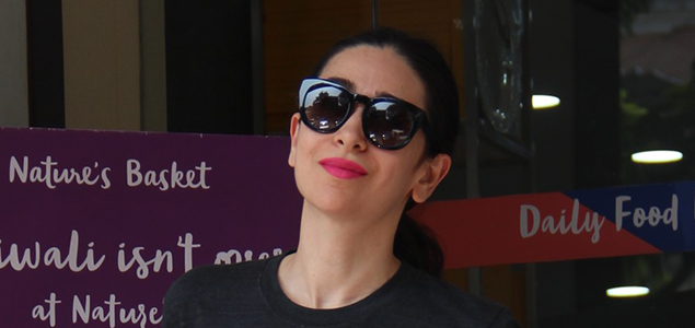 Karisma Kapoor snapped shopping in Bandra