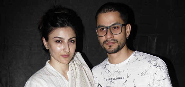 Soha Ali Khan and Kunal Khemu grace the screening of the film 'An Insignificant Man'