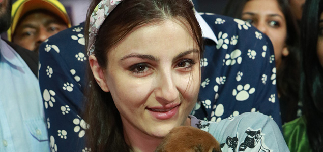 Soha Ali Khan and Kunal Kemmu at Adoptathon 2017