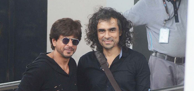 Shah Rukh Khan and Imtiaz Ali snapped leaving to promote their film Jab Harry Met Sejal