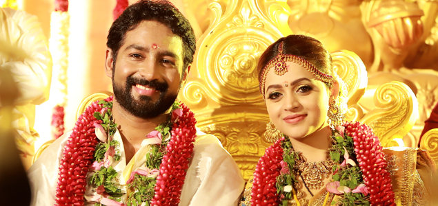 Actress Bhavana Wedding Photos