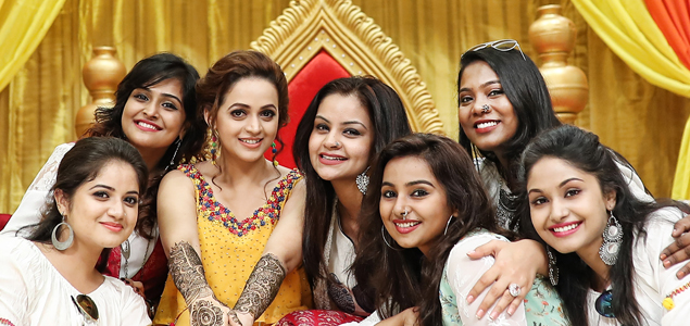 Actress Bhavana Mehandi Function Photos