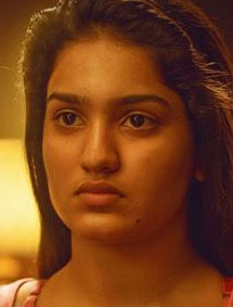 Saniya Iyyappan in Lucifer as Jhanvi