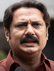 Baiju Santhosh in Shylock as Balakrishna Panikkar