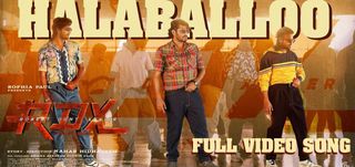 Halaballoo  Video Song RDX