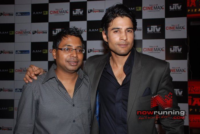 Rajeev and Abhay Deol bond at Aamir Premiere